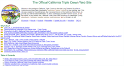 Desktop Screenshot of caltriplecrown.com